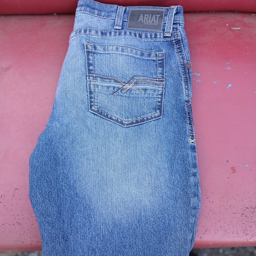 Ariat Men's Relaxed Fit Denim Jeans